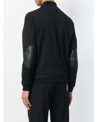 Мужской черный бомбер от Billionaire