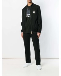 Мужской черный бомбер от Billionaire