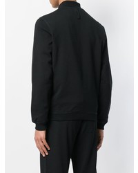 Мужской черный бомбер от Billionaire