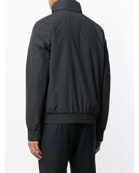 Мужской черный бомбер от Woolrich