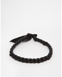 Мужской черный браслет из бисера от Icon Brand