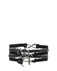 Черный браслет от HAPPY CHARMS FAMILY