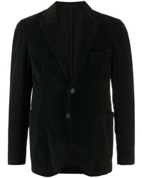 Мужской черный вельветовый пиджак от Bagnoli Sartoria Napoli