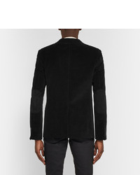 Мужской черный вельветовый пиджак от Saint Laurent