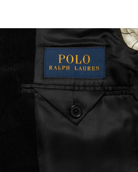 Мужской черный вельветовый пиджак от Polo Ralph Lauren