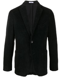 Мужской черный вельветовый пиджак от Boglioli