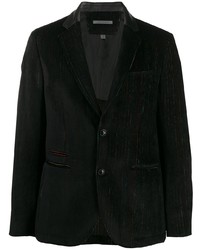 Мужской черный вельветовый пиджак от John Varvatos