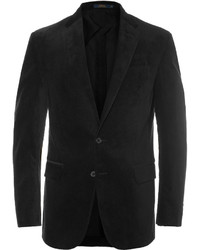 Мужской черный вельветовый пиджак от Polo Ralph Lauren