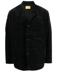 Мужской черный вельветовый пиджак от Seven By Seven