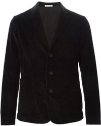 Мужской черный вельветовый пиджак от Tomas Maier