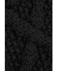 Женский черный вязаный вязаный свитер от DKNY