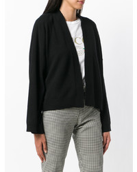 Женский черный вязаный кардиган от Theory