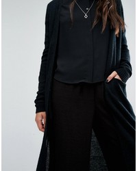 Женский черный вязаный кардиган от Vila