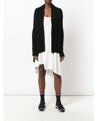 Женский черный вязаный открытый кардиган от Rick Owens