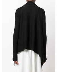 Женский черный вязаный открытый кардиган от Rick Owens