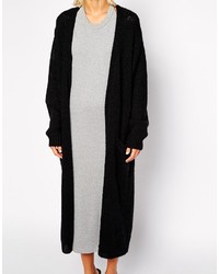 Женский черный вязаный открытый кардиган от Cheap Monday