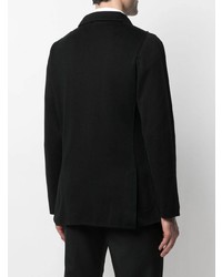 Мужской черный вязаный пиджак от Lardini