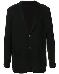 Мужской черный вязаный пиджак от Th X Vier Antwerp