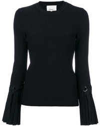 Женский черный вязаный свитер от 3.1 Phillip Lim