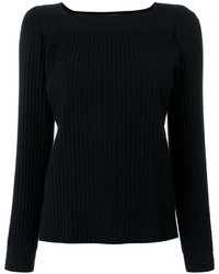 Женский черный вязаный свитер от A.P.C.
