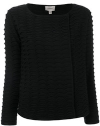 Женский черный вязаный свитер от Armani Collezioni