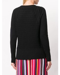 Женский черный вязаный свитер от Woolrich