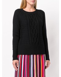 Женский черный вязаный свитер от Woolrich