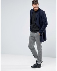 Мужской черный вязаный свитер от Asos