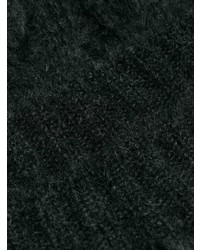 Женский черный вязаный свитер от Prada