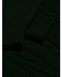 Мужской черный вязаный свитер от Saint Laurent