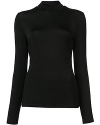 Женский черный вязаный свитер от Givenchy