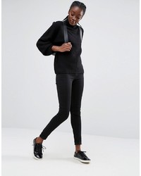 Женский черный вязаный свитер от Monki