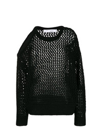 Женский черный вязаный свитер от IRO