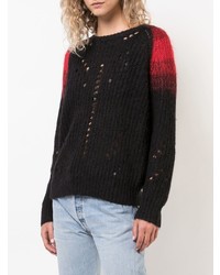 Женский черный вязаный свитер от IRO