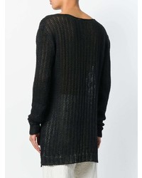 Мужской черный вязаный свитер от Lost & Found Ria Dunn