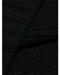 Мужской черный вязаный свитер от Prada