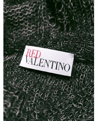 Женский черный вязаный свитер от RED Valentino