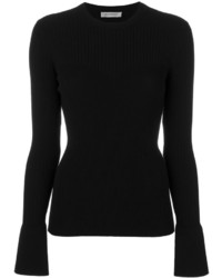 Женский черный вязаный свитер от Sportmax