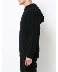 Мужской черный вязаный худи от RtA