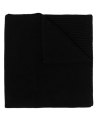 Мужской черный вязаный шарф от Calvin Klein Jeans