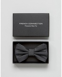 Мужской черный галстук-бабочка от French Connection