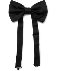 Женский черный галстук-бабочка от Dolce & Gabbana