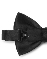 Мужской черный галстук-бабочка от Saint Laurent