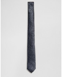 Мужской черный галстук с принтом от Asos