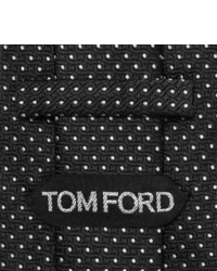 Мужской черный галстук от Tom Ford