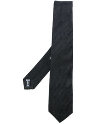 Мужской черный галстук от Giorgio Armani