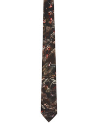 Мужской черный галстук от Givenchy