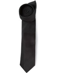 Мужской черный галстук от Kris Van Assche