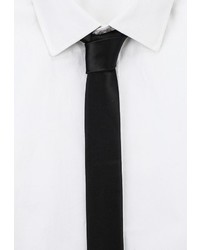 Мужской черный галстук от Piazza Italia
