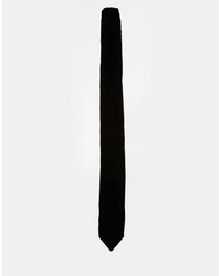 Мужской черный галстук от Reclaimed Vintage